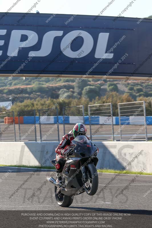 14 to 16th november 2015;Jerez;event digital images;motorbikes;no limits;peter wileman photography;trackday;trackday digital images