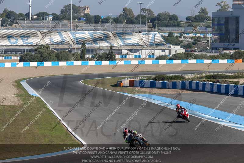 14 to 16th november 2015;Jerez;event digital images;motorbikes;no limits;peter wileman photography;trackday;trackday digital images