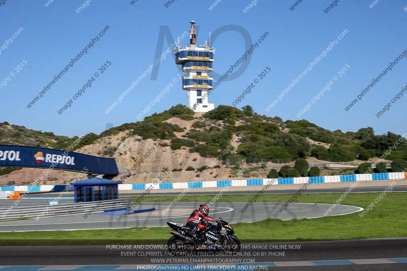 14 to 16th november 2015;Jerez;event digital images;motorbikes;no limits;peter wileman photography;trackday;trackday digital images