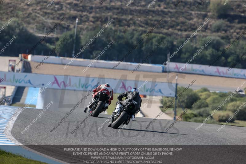 14 to 16th november 2015;Jerez;event digital images;motorbikes;no limits;peter wileman photography;trackday;trackday digital images