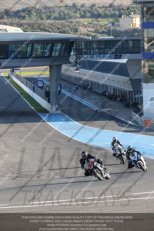 14 to 16th november 2015;Jerez;event digital images;motorbikes;no limits;peter wileman photography;trackday;trackday digital images