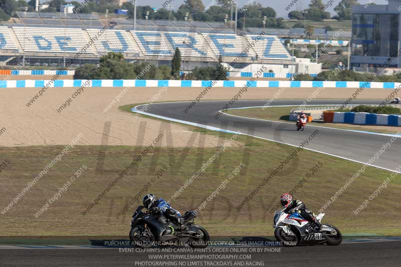 14 to 16th november 2015;Jerez;event digital images;motorbikes;no limits;peter wileman photography;trackday;trackday digital images