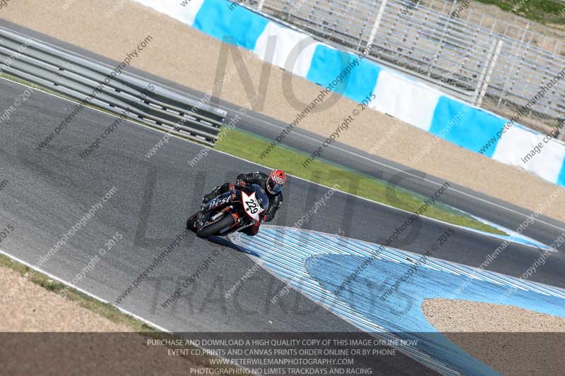 14 to 16th november 2015;Jerez;event digital images;motorbikes;no limits;peter wileman photography;trackday;trackday digital images