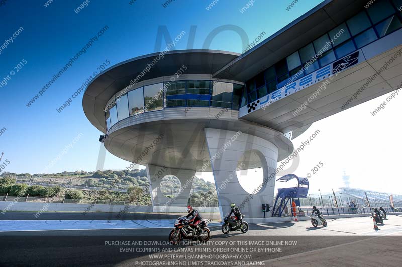 14 to 16th november 2015;Jerez;event digital images;motorbikes;no limits;peter wileman photography;trackday;trackday digital images