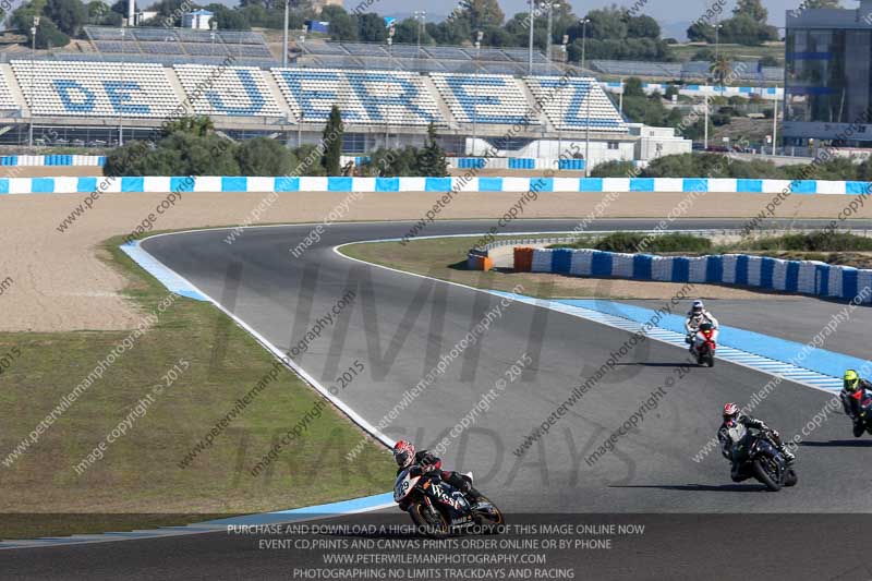 14 to 16th november 2015;Jerez;event digital images;motorbikes;no limits;peter wileman photography;trackday;trackday digital images