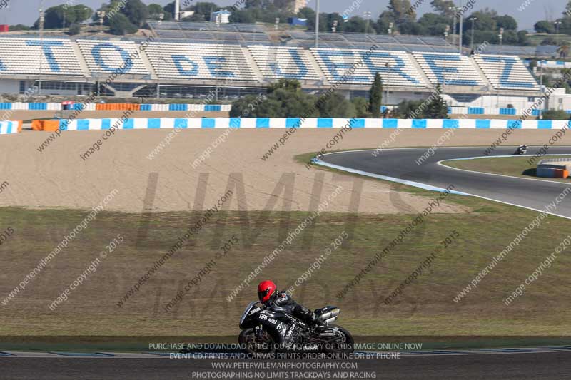 14 to 16th november 2015;Jerez;event digital images;motorbikes;no limits;peter wileman photography;trackday;trackday digital images