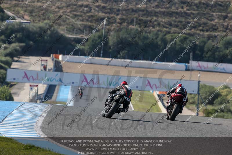 14 to 16th november 2015;Jerez;event digital images;motorbikes;no limits;peter wileman photography;trackday;trackday digital images