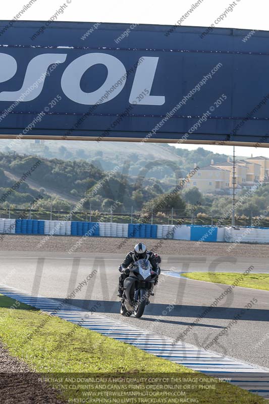 14 to 16th november 2015;Jerez;event digital images;motorbikes;no limits;peter wileman photography;trackday;trackday digital images