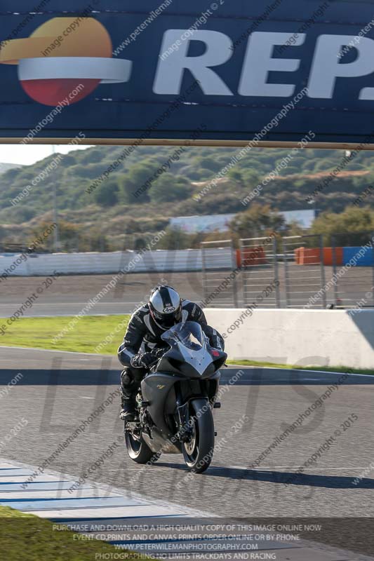 14 to 16th november 2015;Jerez;event digital images;motorbikes;no limits;peter wileman photography;trackday;trackday digital images