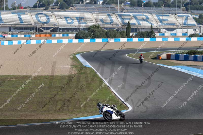 14 to 16th november 2015;Jerez;event digital images;motorbikes;no limits;peter wileman photography;trackday;trackday digital images