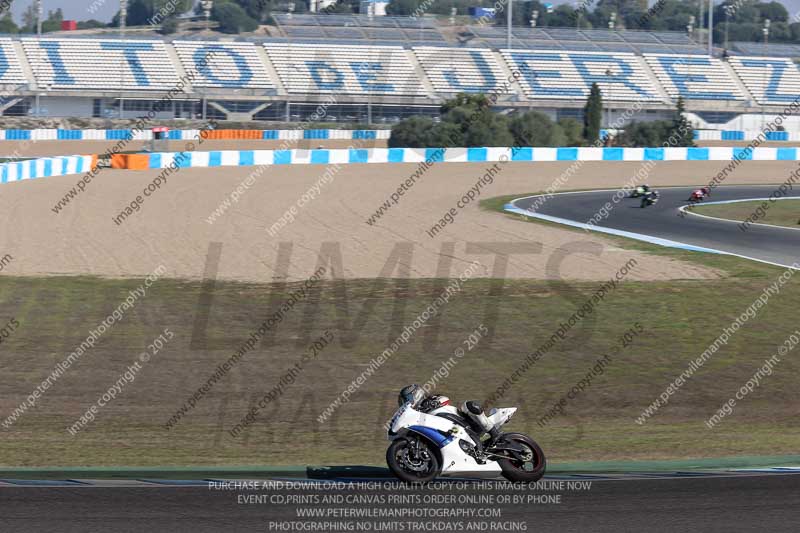 14 to 16th november 2015;Jerez;event digital images;motorbikes;no limits;peter wileman photography;trackday;trackday digital images