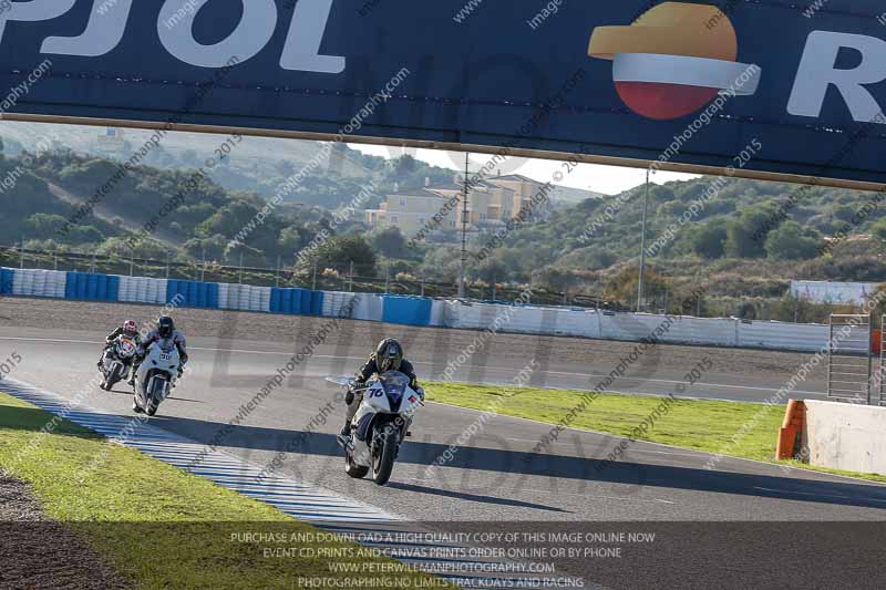 14 to 16th november 2015;Jerez;event digital images;motorbikes;no limits;peter wileman photography;trackday;trackday digital images