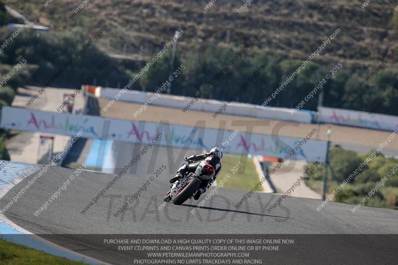 14 to 16th november 2015;Jerez;event digital images;motorbikes;no limits;peter wileman photography;trackday;trackday digital images