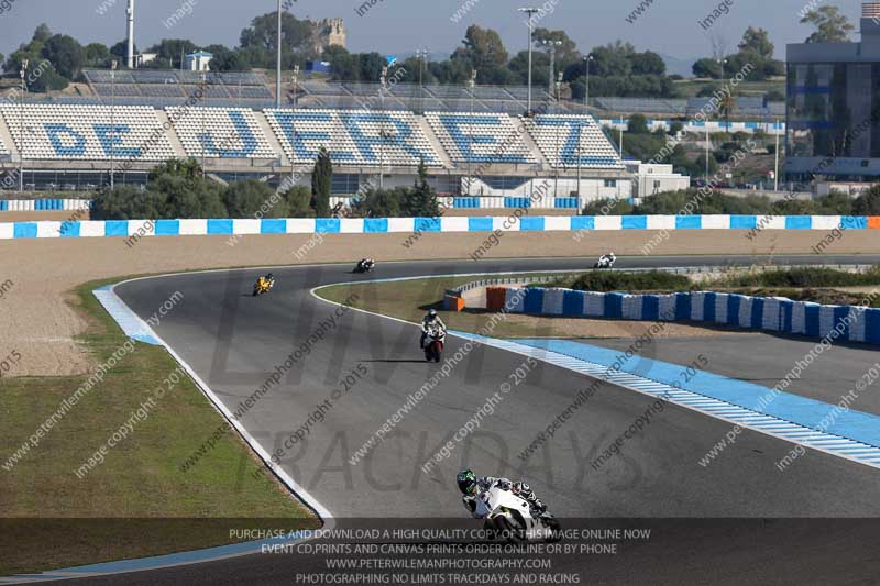 14 to 16th november 2015;Jerez;event digital images;motorbikes;no limits;peter wileman photography;trackday;trackday digital images