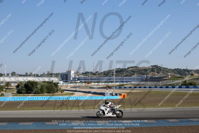 14 to 16th november 2015;Jerez;event digital images;motorbikes;no limits;peter wileman photography;trackday;trackday digital images