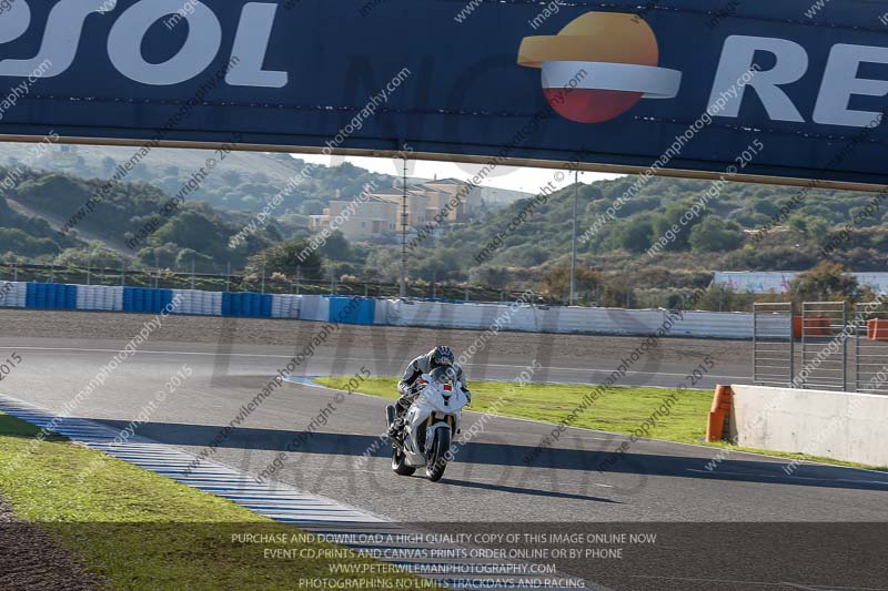 14 to 16th november 2015;Jerez;event digital images;motorbikes;no limits;peter wileman photography;trackday;trackday digital images