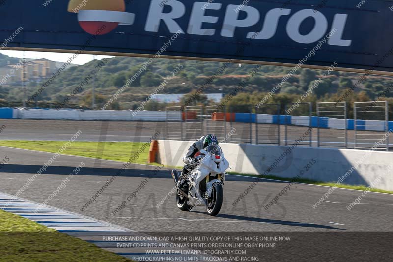 14 to 16th november 2015;Jerez;event digital images;motorbikes;no limits;peter wileman photography;trackday;trackday digital images