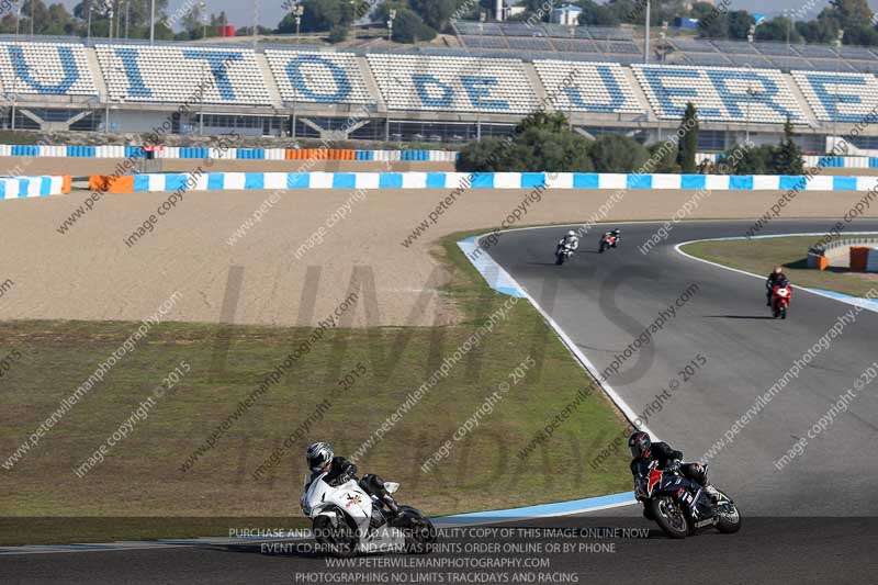 14 to 16th november 2015;Jerez;event digital images;motorbikes;no limits;peter wileman photography;trackday;trackday digital images