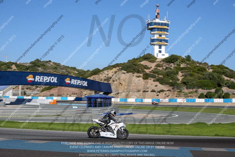 14 to 16th november 2015;Jerez;event digital images;motorbikes;no limits;peter wileman photography;trackday;trackday digital images