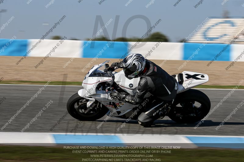 14 to 16th november 2015;Jerez;event digital images;motorbikes;no limits;peter wileman photography;trackday;trackday digital images