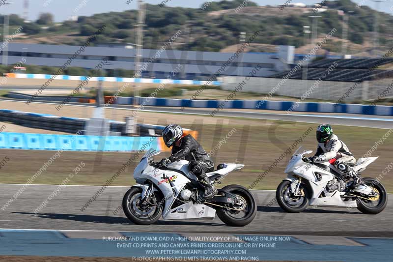 14 to 16th november 2015;Jerez;event digital images;motorbikes;no limits;peter wileman photography;trackday;trackday digital images