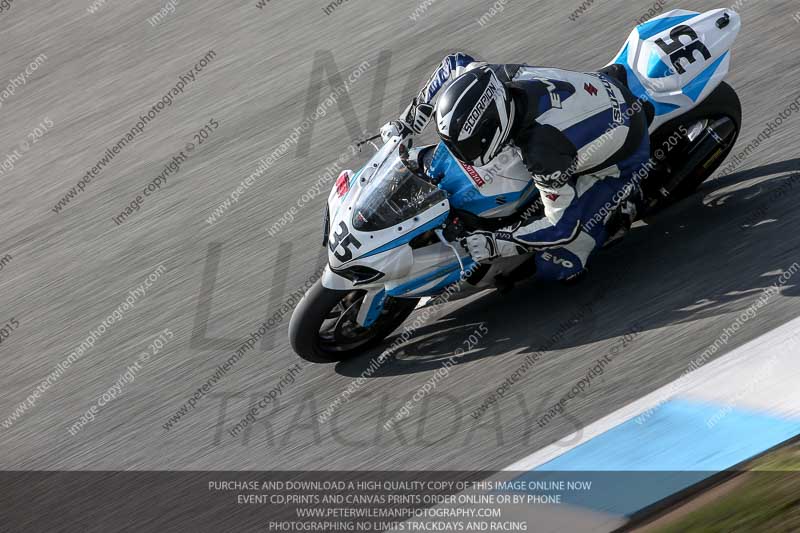 14 to 16th november 2015;Jerez;event digital images;motorbikes;no limits;peter wileman photography;trackday;trackday digital images