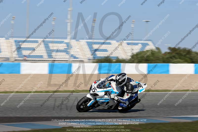 14 to 16th november 2015;Jerez;event digital images;motorbikes;no limits;peter wileman photography;trackday;trackday digital images