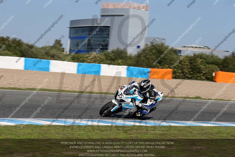 14 to 16th november 2015;Jerez;event digital images;motorbikes;no limits;peter wileman photography;trackday;trackday digital images