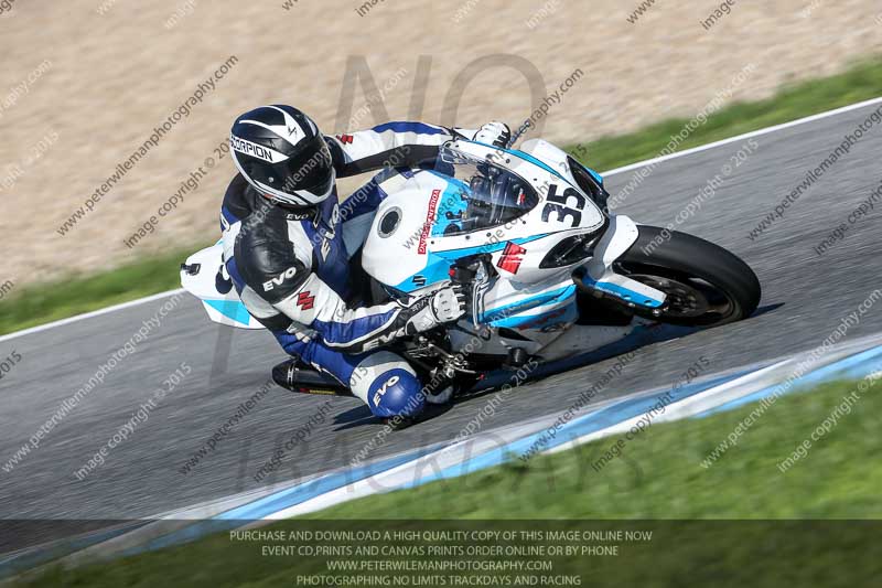 14 to 16th november 2015;Jerez;event digital images;motorbikes;no limits;peter wileman photography;trackday;trackday digital images