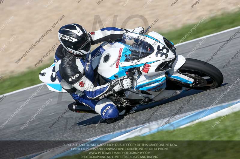 14 to 16th november 2015;Jerez;event digital images;motorbikes;no limits;peter wileman photography;trackday;trackday digital images