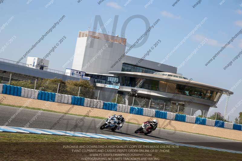 14 to 16th november 2015;Jerez;event digital images;motorbikes;no limits;peter wileman photography;trackday;trackday digital images