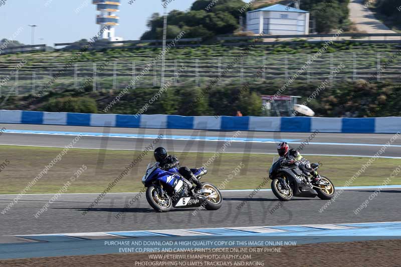 14 to 16th november 2015;Jerez;event digital images;motorbikes;no limits;peter wileman photography;trackday;trackday digital images