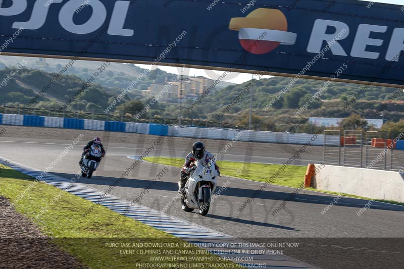 14 to 16th november 2015;Jerez;event digital images;motorbikes;no limits;peter wileman photography;trackday;trackday digital images