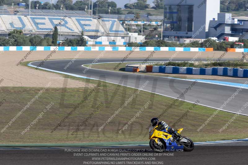 14 to 16th november 2015;Jerez;event digital images;motorbikes;no limits;peter wileman photography;trackday;trackday digital images