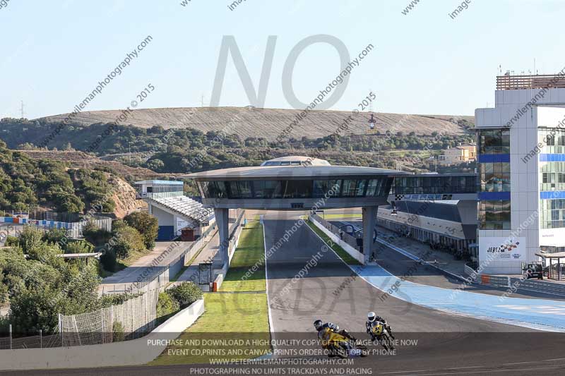 14 to 16th november 2015;Jerez;event digital images;motorbikes;no limits;peter wileman photography;trackday;trackday digital images