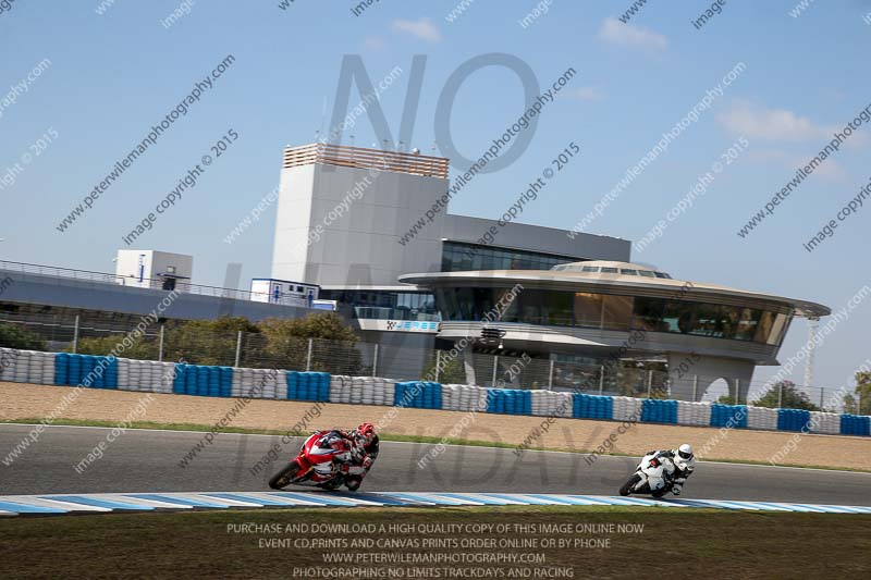 14 to 16th november 2015;Jerez;event digital images;motorbikes;no limits;peter wileman photography;trackday;trackday digital images