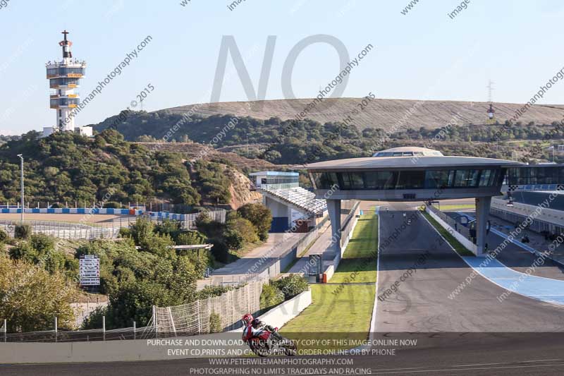 14 to 16th november 2015;Jerez;event digital images;motorbikes;no limits;peter wileman photography;trackday;trackday digital images