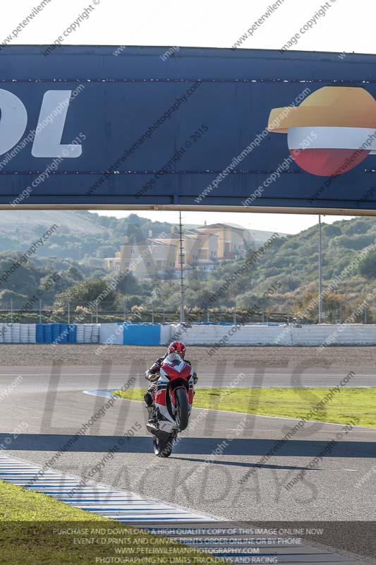 14 to 16th november 2015;Jerez;event digital images;motorbikes;no limits;peter wileman photography;trackday;trackday digital images