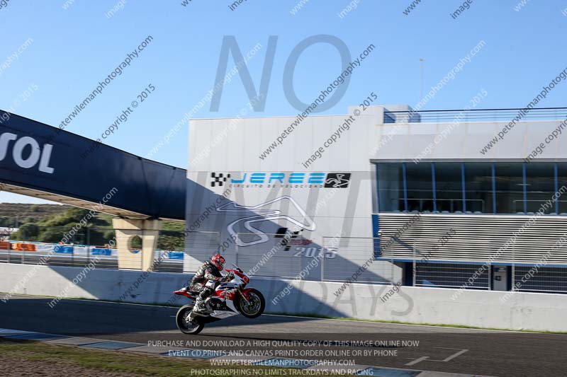 14 to 16th november 2015;Jerez;event digital images;motorbikes;no limits;peter wileman photography;trackday;trackday digital images