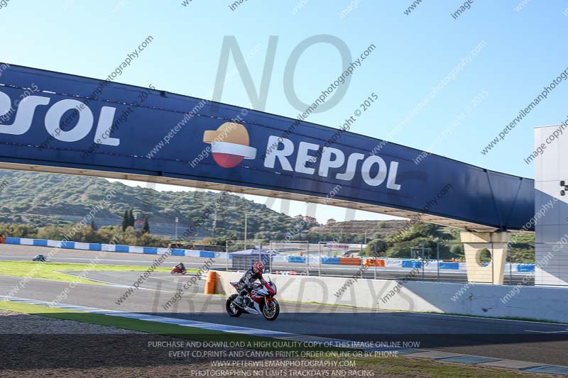 14 to 16th november 2015;Jerez;event digital images;motorbikes;no limits;peter wileman photography;trackday;trackday digital images