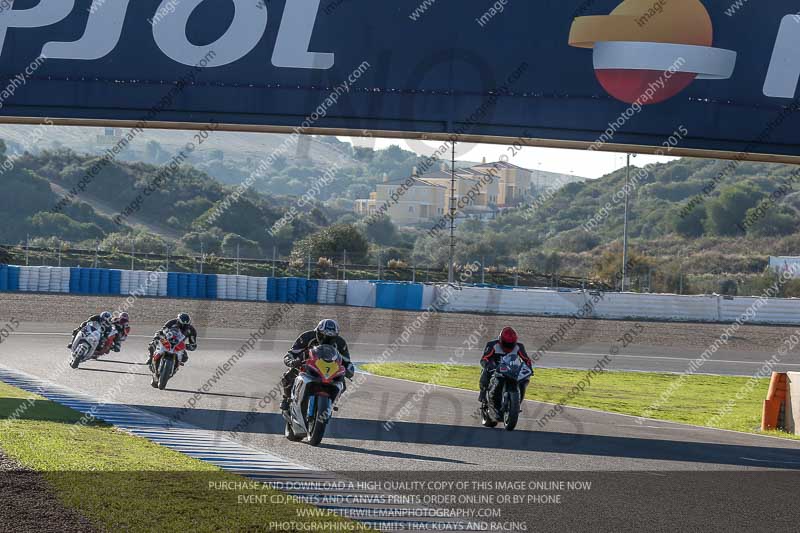 14 to 16th november 2015;Jerez;event digital images;motorbikes;no limits;peter wileman photography;trackday;trackday digital images