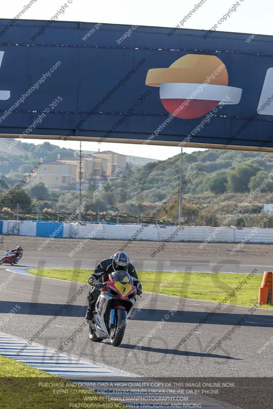 14 to 16th november 2015;Jerez;event digital images;motorbikes;no limits;peter wileman photography;trackday;trackday digital images