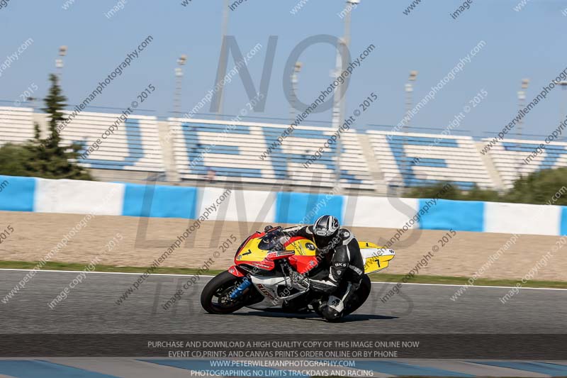 14 to 16th november 2015;Jerez;event digital images;motorbikes;no limits;peter wileman photography;trackday;trackday digital images