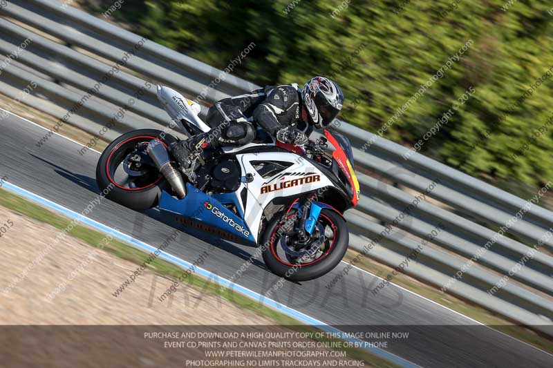 14 to 16th november 2015;Jerez;event digital images;motorbikes;no limits;peter wileman photography;trackday;trackday digital images