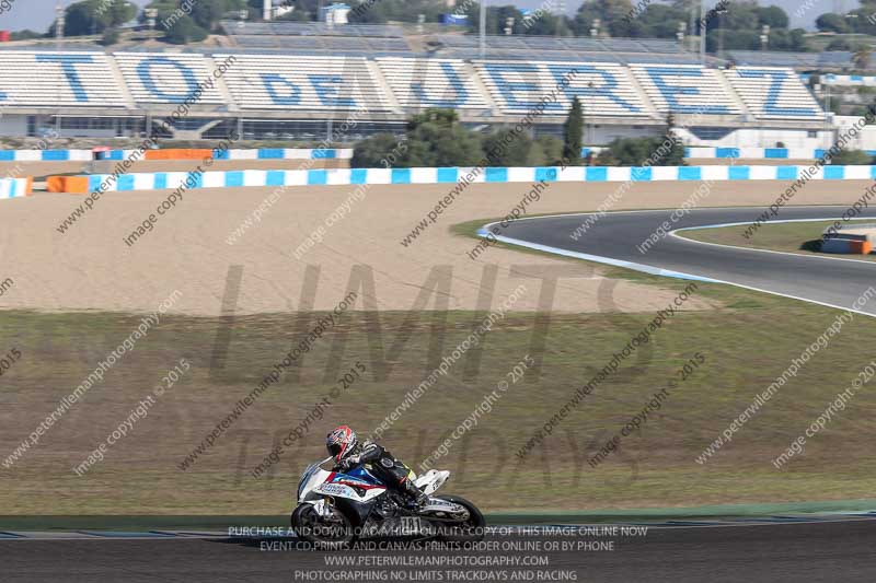 14 to 16th november 2015;Jerez;event digital images;motorbikes;no limits;peter wileman photography;trackday;trackday digital images