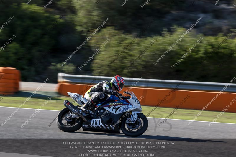 14 to 16th november 2015;Jerez;event digital images;motorbikes;no limits;peter wileman photography;trackday;trackday digital images