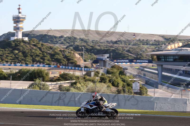 14 to 16th november 2015;Jerez;event digital images;motorbikes;no limits;peter wileman photography;trackday;trackday digital images