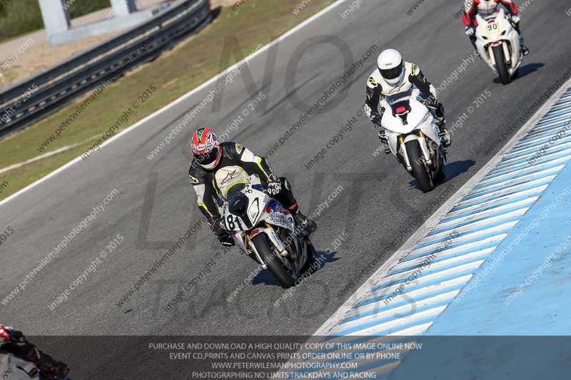 14 to 16th november 2015;Jerez;event digital images;motorbikes;no limits;peter wileman photography;trackday;trackday digital images