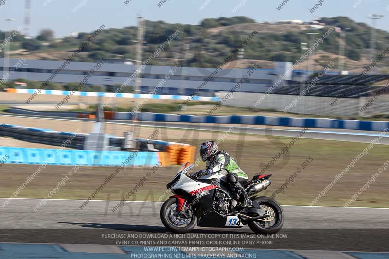 14 to 16th november 2015;Jerez;event digital images;motorbikes;no limits;peter wileman photography;trackday;trackday digital images