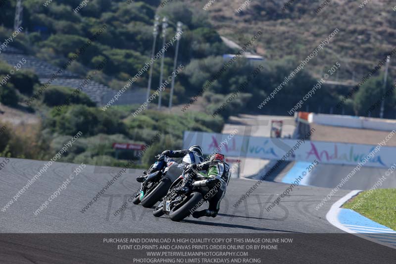 14 to 16th november 2015;Jerez;event digital images;motorbikes;no limits;peter wileman photography;trackday;trackday digital images